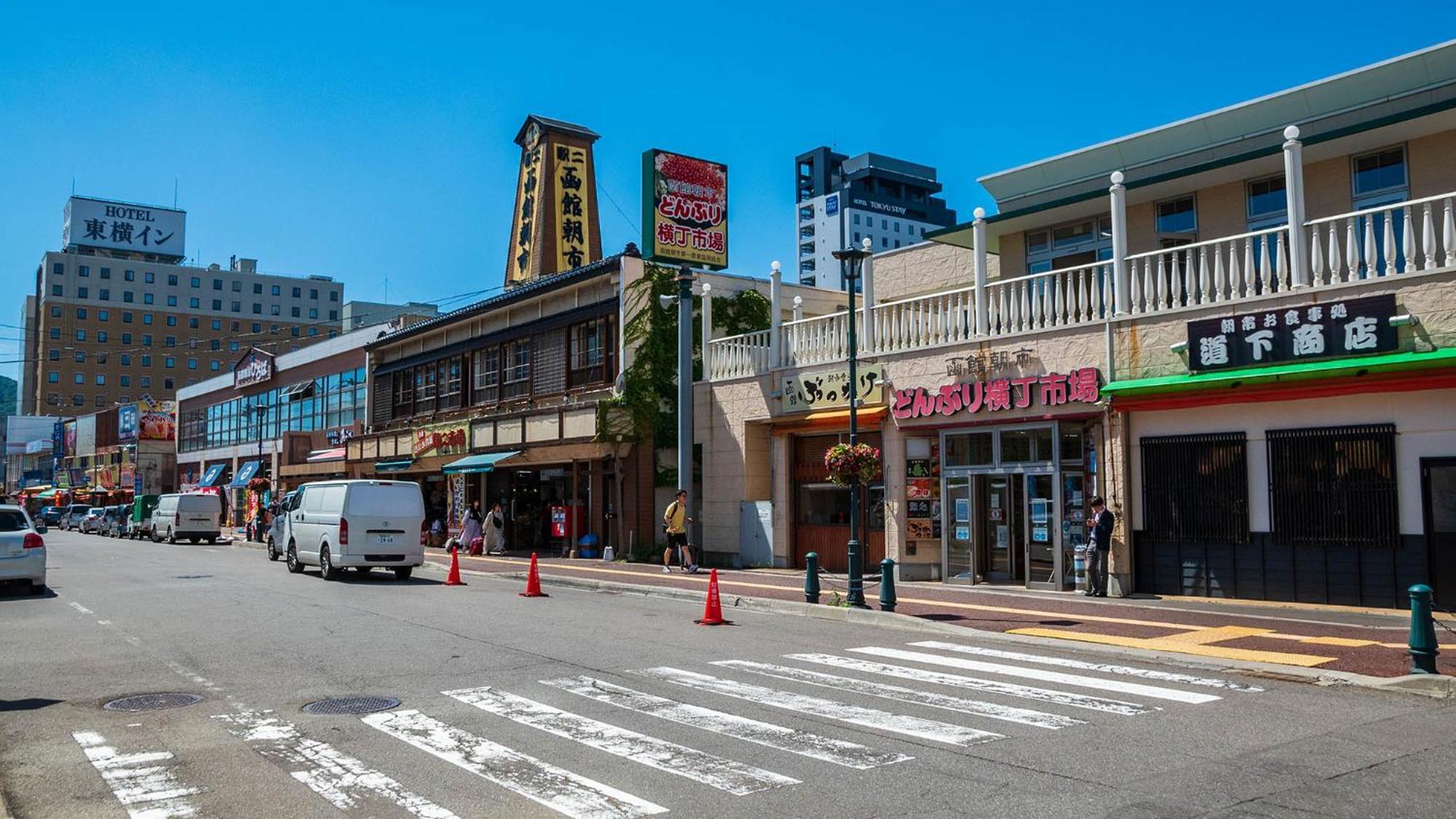 Toyoko Inn Hokkaido Hakodate Ekimae Asaichi Bagian luar foto